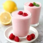 Keto Raspberry Lemon Protein Shake Recipe