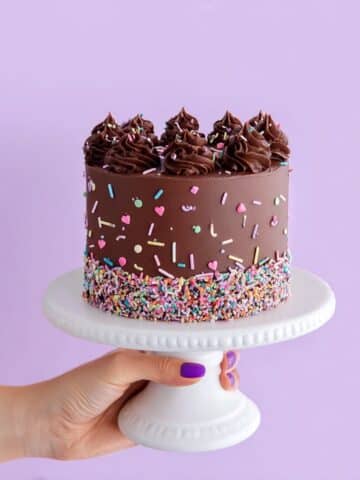 Small Batch Chocolate Cake Recipe