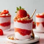 Strawberries & Cream Chia Pudding Recipe