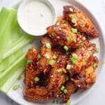 Honey Garlic Chicken Wings Recipe