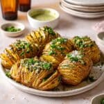 Hasselback Potatoes with Garlic Butter and Sage Recipe
