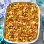 Creamy Tuna Noodle Casserole with Parmesan and Crispy Cracker Topping Recipe