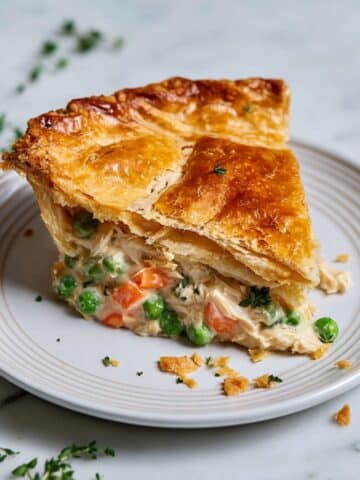Homemade Chicken Pot Pie with Flaky Crust Recipe
