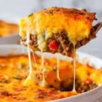 Sweet Potato Ground Beef Casserole Recipe