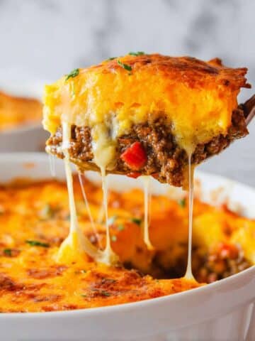 Sweet Potato Ground Beef Casserole Recipe