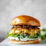 Caramelized Onion Smash Burgers Recipe