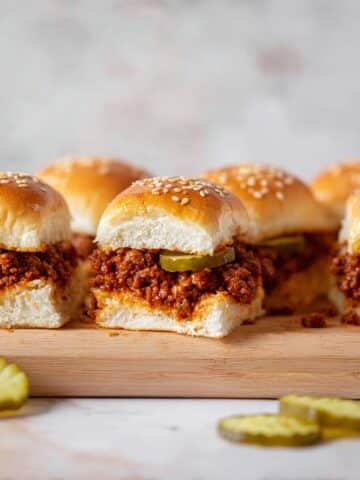 Pull Apart Sloppy Joe Sliders Recipe