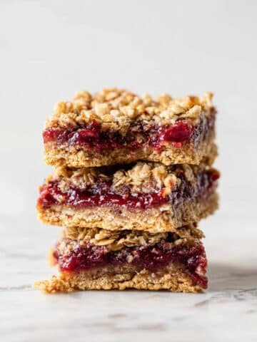 Cranberry Sauce Oat Bars Recipe
