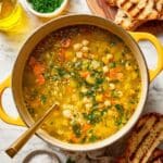 Chickpea and Rice Soup Recipe