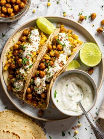 Vegan Chickpea Tacos Recipe