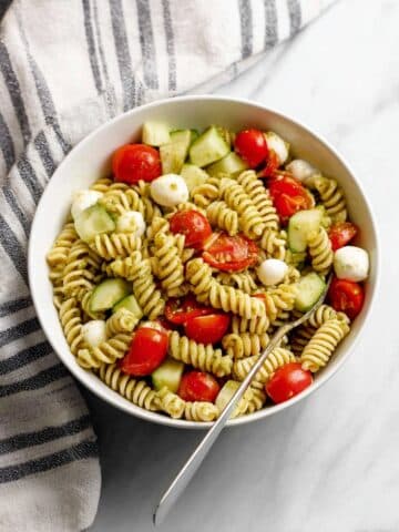 Summer Pesto Pasta Salad Recipe