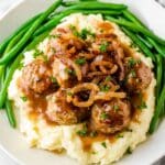 Slow Cooker French Onion Meatballs Recipe