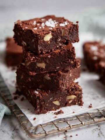 Fudgy Pecan Brownies from Scratch Recipe