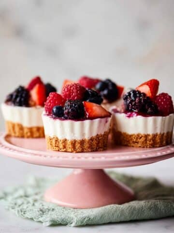 Mini No-Bake Cheesecakes Recipe