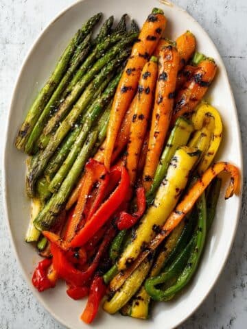 Grilled Vegetables with Balsamic Dijon Marinade Recipe