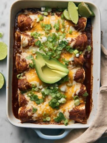 Vegetarian Black Bean Enchiladas Recipe