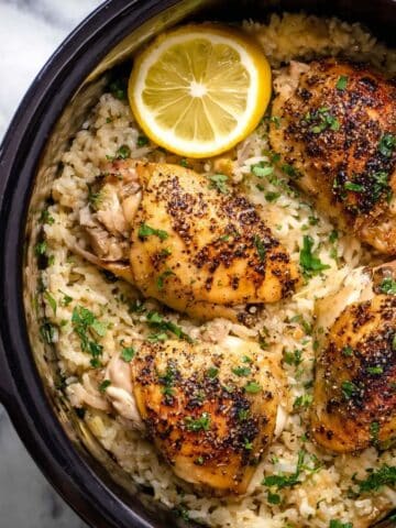 Crockpot Chicken and Rice Recipe