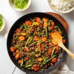 Ground Beef and Vegetable Skillet Recipe