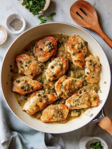 Whole30 Chicken Piccata Skillet Meal Recipe