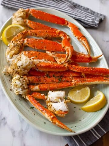 Crab Legs with Garlic Butter Sauce Recipe