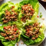 Asian Chicken Lettuce Wraps (Better Than P.F. Chang's)! Recipe