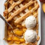 Southern Peach Cobbler Recipe with Canned Peaches Recipe