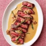 Perfect Pan-Seared Steak with Browned Butter Sauce Recipe