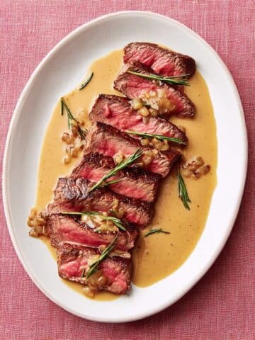Perfect Pan-Seared Steak with Browned Butter Sauce Recipe