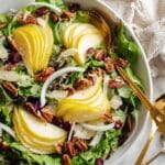 Pear Salad with Balsamic and Walnuts Recipe