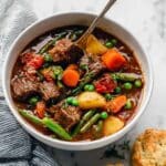 Instant Pot Vegetable Beef Soup Recipe