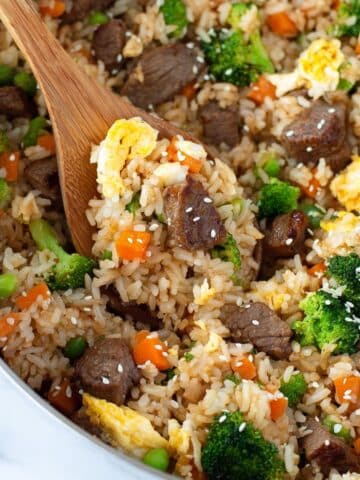 Easy Beef Fried Rice Recipe