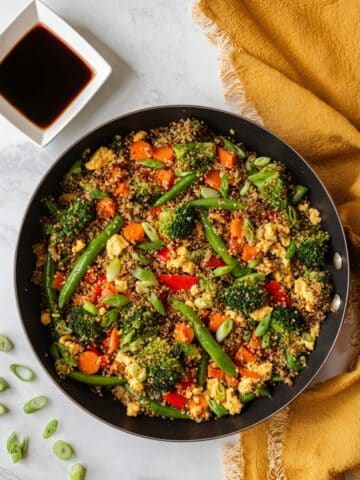 Veggie Quinoa Stir Fry Recipe