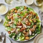 Best Chicken Caesar Salad with Homemade Croutons Recipe