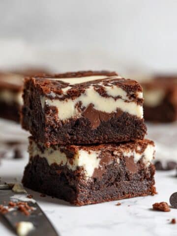 Cream Cheese Swirled Brownies Recipe