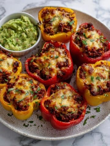 Turkey Taco Stuffed Peppers Recipe