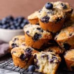 Bakery Style Blueberry Muffins Recipe