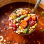 Homemade Alphabet Vegetable Soup Recipe