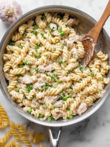 Creamy Tuna Pasta with Peas Recipe