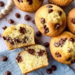 Easy Greek Yogurt Chocolate Chip Muffins Recipe