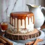 Caramel Apple Cake with Swiss Meringue Buttercream Recipe