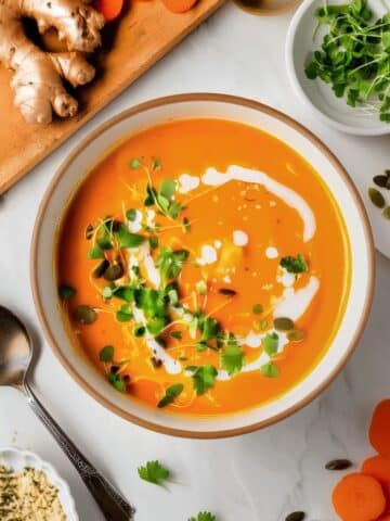 Carrot and Ginger Soup Recipe