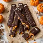 Spooky Homemade Twix Bars Recipe