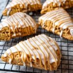 Pumpkin Scones {Starbucks Copycat} Recipe